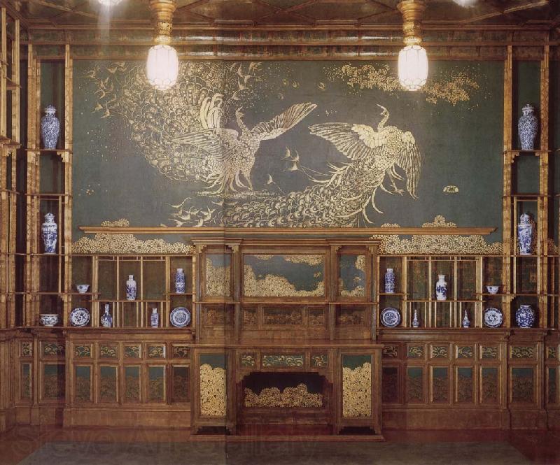 James Mcneill Whistler Peacock Room fron the Frederic Leyland House